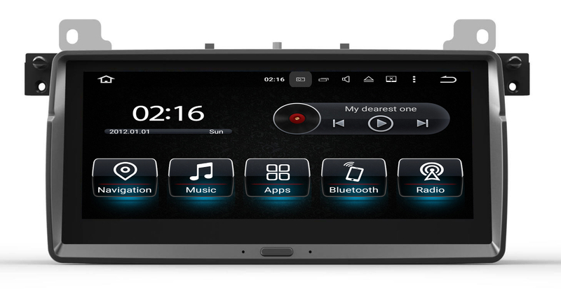 Hualingan For BMW 3 Series M3 E46 325i 328i 330i Auto Radio Stereo Head Unit Upgrade 8.8"Touch DVD Apple CarPlay Android Auto Full Screen Replacement Aftermarket Navigation 2001 2002 2003 2004 2005