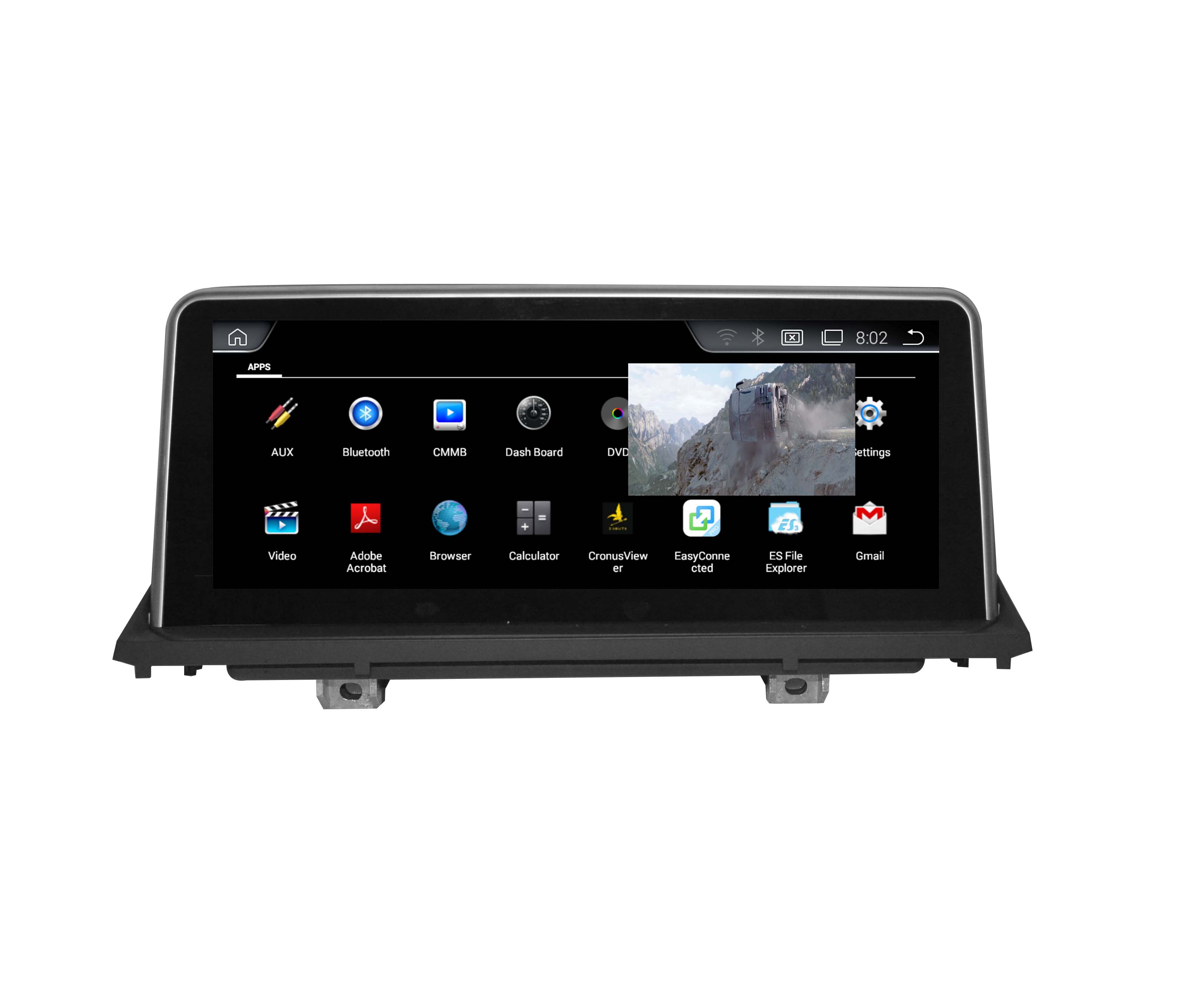 Hualingan For BMW X5/X6,NBT system,10.25 inch Android car multimedia system MTK Core 4G internet 64G storage WIFI Carplay