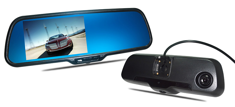 Android rearview mirror DVR with gps naviagation