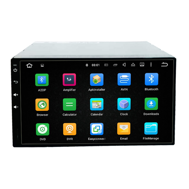 7"Universal Double DIN android car stereo wifi connection,3g internet,car dvd player