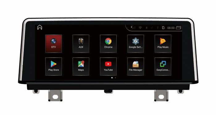 BMW X1 F48 F49 NBT 10.25“Android 8.0 Car Stereo Multimedia Blue Aay Anti-glare USB WIFI 4g Wifi