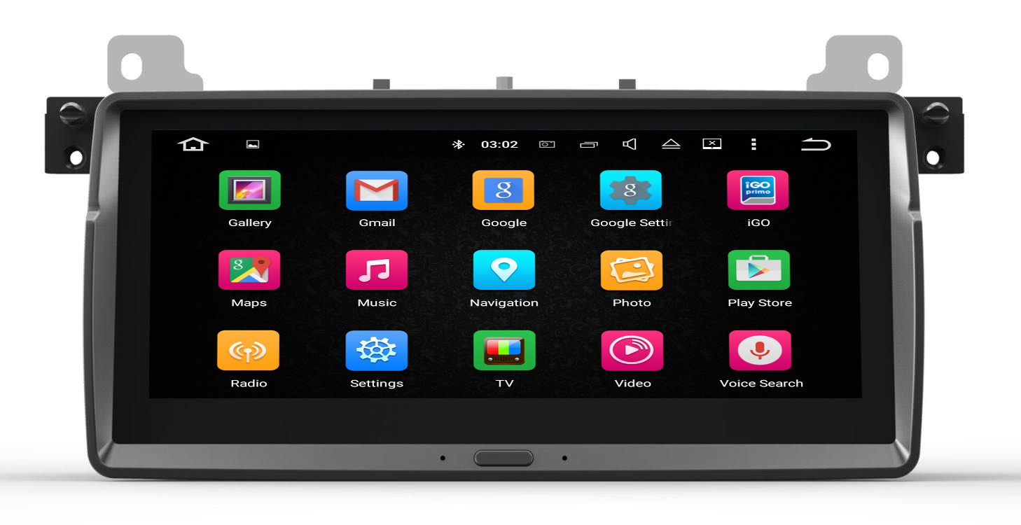 Hualingan For BMW 3 Series M3 E46 325i 328i 330i Auto Radio Stereo Head Unit Upgrade 8.8"Touch DVD Apple CarPlay Android Auto Full Screen Replacement Aftermarket Navigation 2001 2002 2003 2004 2005
