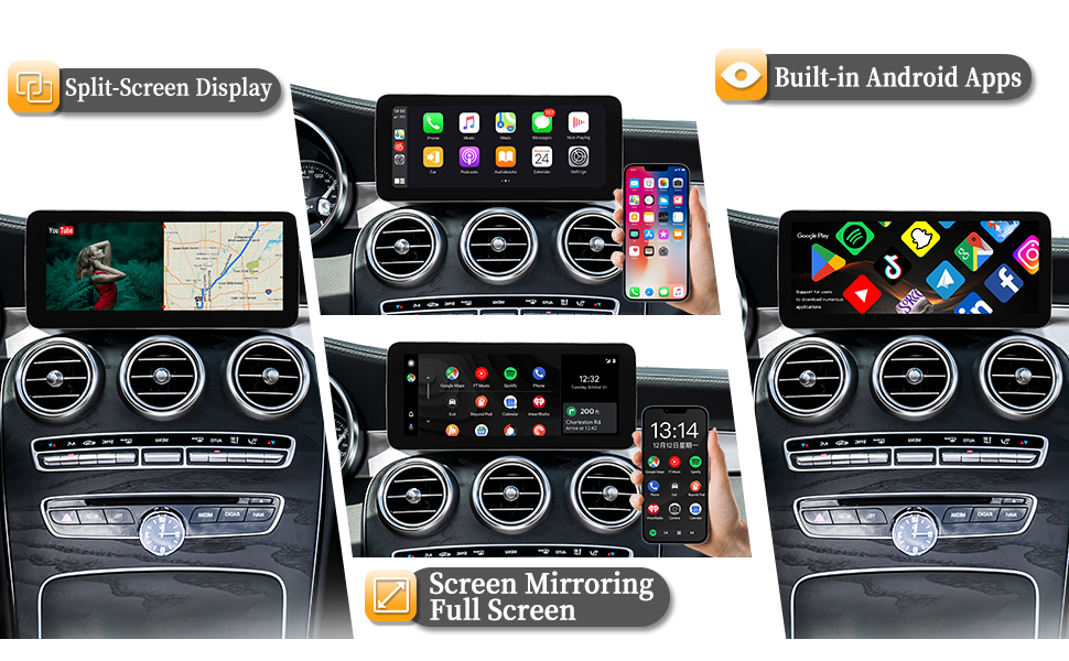 hualingan hla-8509 Mercedes W205 X253 W447 W470 NTG 5.1 5.2 full screen hualingan hla-8509 Mercedes W205 X253 W447 W470 NTG 5.1 5.2 full screen