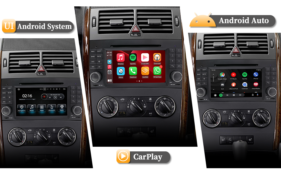 Hualingan HLA-8822 Mercedes W169 C169 A-Class Radio 3 in 1 - 副本 Hualingan HLA-8822 Mercedes W169 C169 A-Class Radio 3 in 1 - 副本