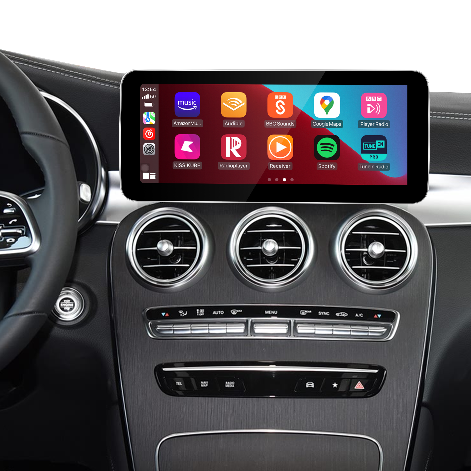 hualingan hla-1260 Mercedes GLC Class apple carplay hualingan hla-1260 Mercedes GLC Class apple carplay