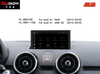 Autoradio 7.0 inch Android 12 Audi A1 8X MMI 3G Apple Carplay SWC Mirrorlink GPS Live Navigation Bluetooth DAB Audio Radio Wired Audroid Auto Obd2 Scanner    