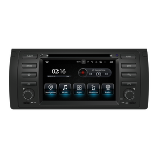 Hualingan For BMW E39 M5 Auto Radio X5 E53 Stereo Head Unit Upgrade 7"Touch DVD Apple CarPlay Android Auto Full Screen Replacement Aftermarket Navigation 2000 2001 2002 2003 2004 2005 2006 2007