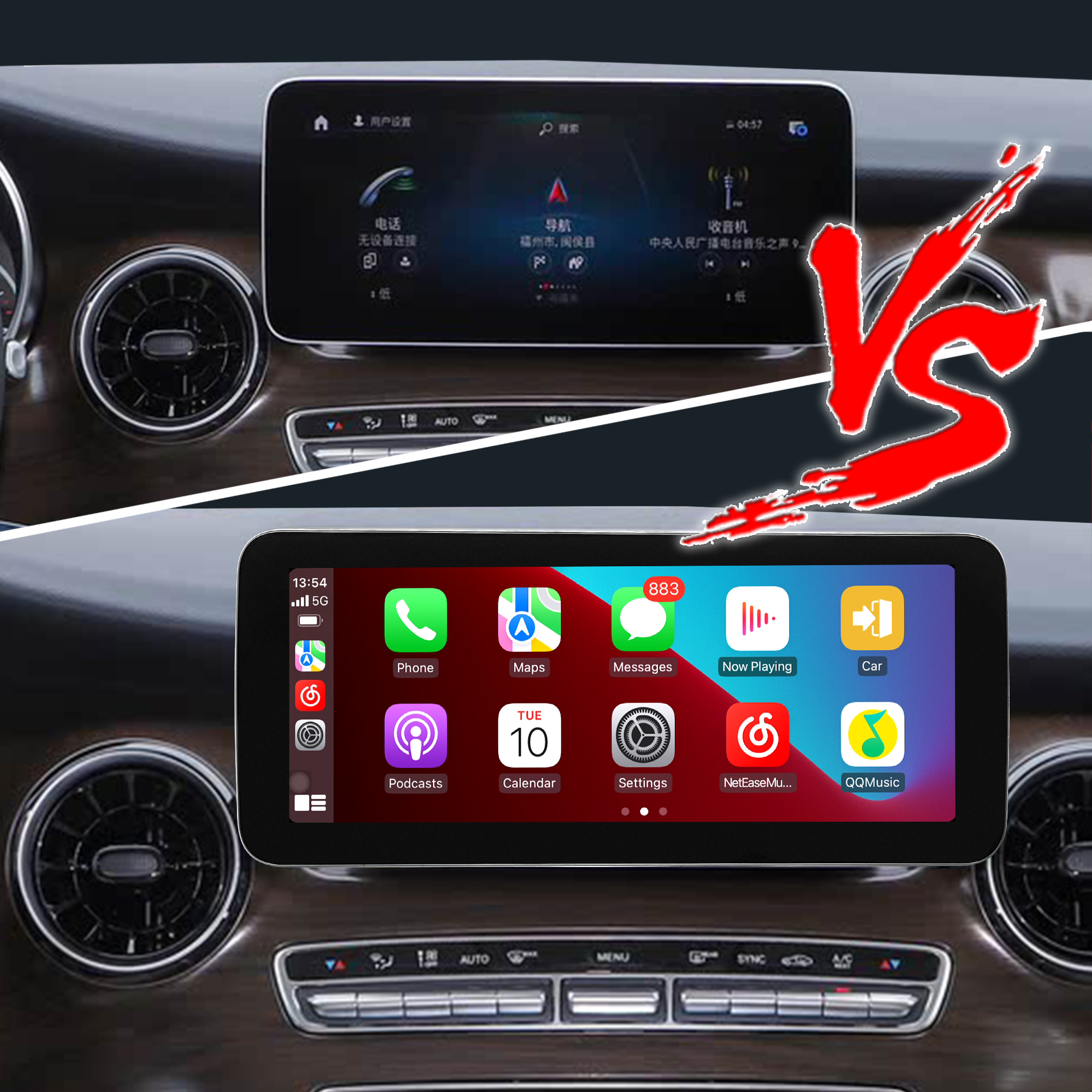 hualingan hla-1260-2 Mercedes Benz V MBUX ntg 6.0 pk hualingan hla-1260-2 Mercedes Benz V MBUX ntg 6.0 pk