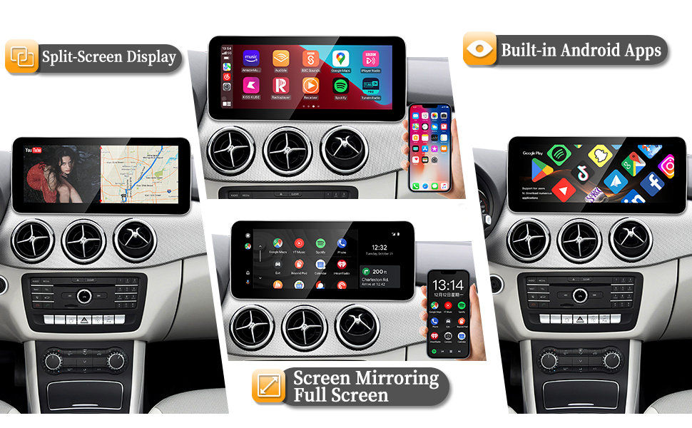 Hualingan hla-1038 1238 Mercedes NTG 5.1 NTG 5.2 full screen Hualingan hla-1038 1238 Mercedes NTG 5.1 NTG 5.2 full screen