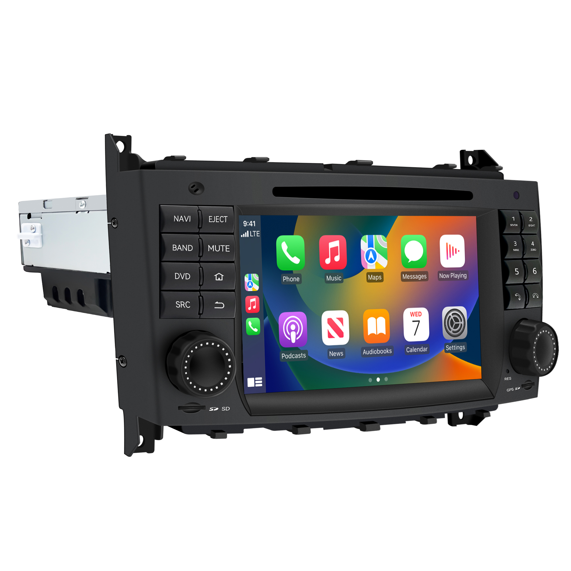 apple carplay hualingan hla-8731 mercedes W203 S203 CL203 W463 apple carplay hualingan hla-8731 mercedes W203 S203 CL203 W463