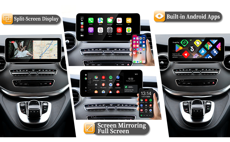 hualingan hla-1209-1 Mercedes V Class full screen hualingan hla-1209-1 Mercedes V Class full screen