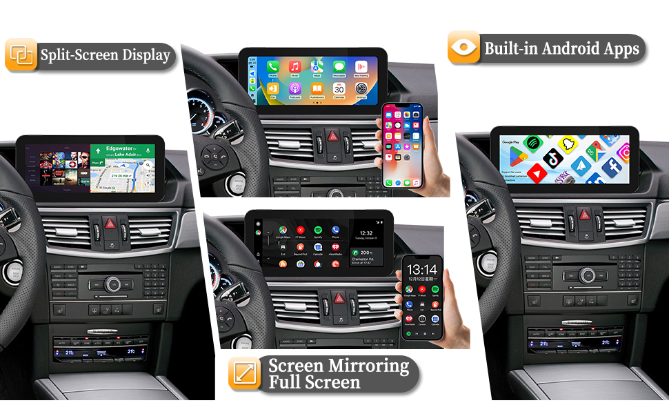 Hualingan hla-1502 1500 E-Class W212 full screen Hualingan hla-1502 1500 E-Class W212 full screen