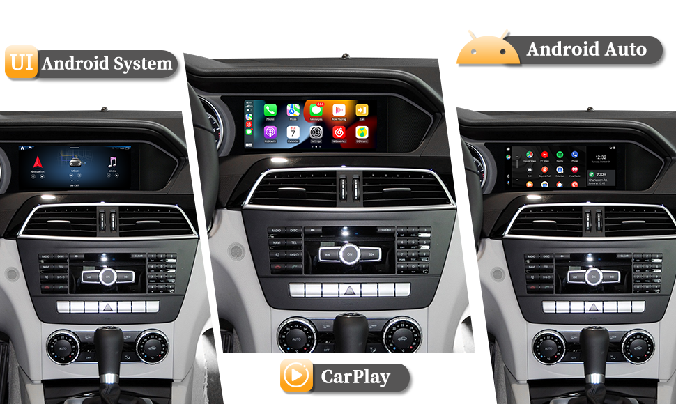 hualingan hla-8204 Mercedes C Class NTG 4.5 4.7 W204 C204 S204 3 in1 hualingan hla-8204 Mercedes C Class NTG 4.5 4.7 W204 C204 S204 3 in1