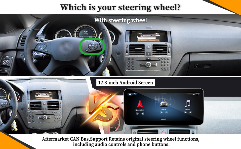 hualingan hla-1008 hla-1208 Mercedes C Class W204 NTG 4.0 PK hualingan hla-1008 hla-1208 Mercedes C Class W204 NTG 4.0 PK