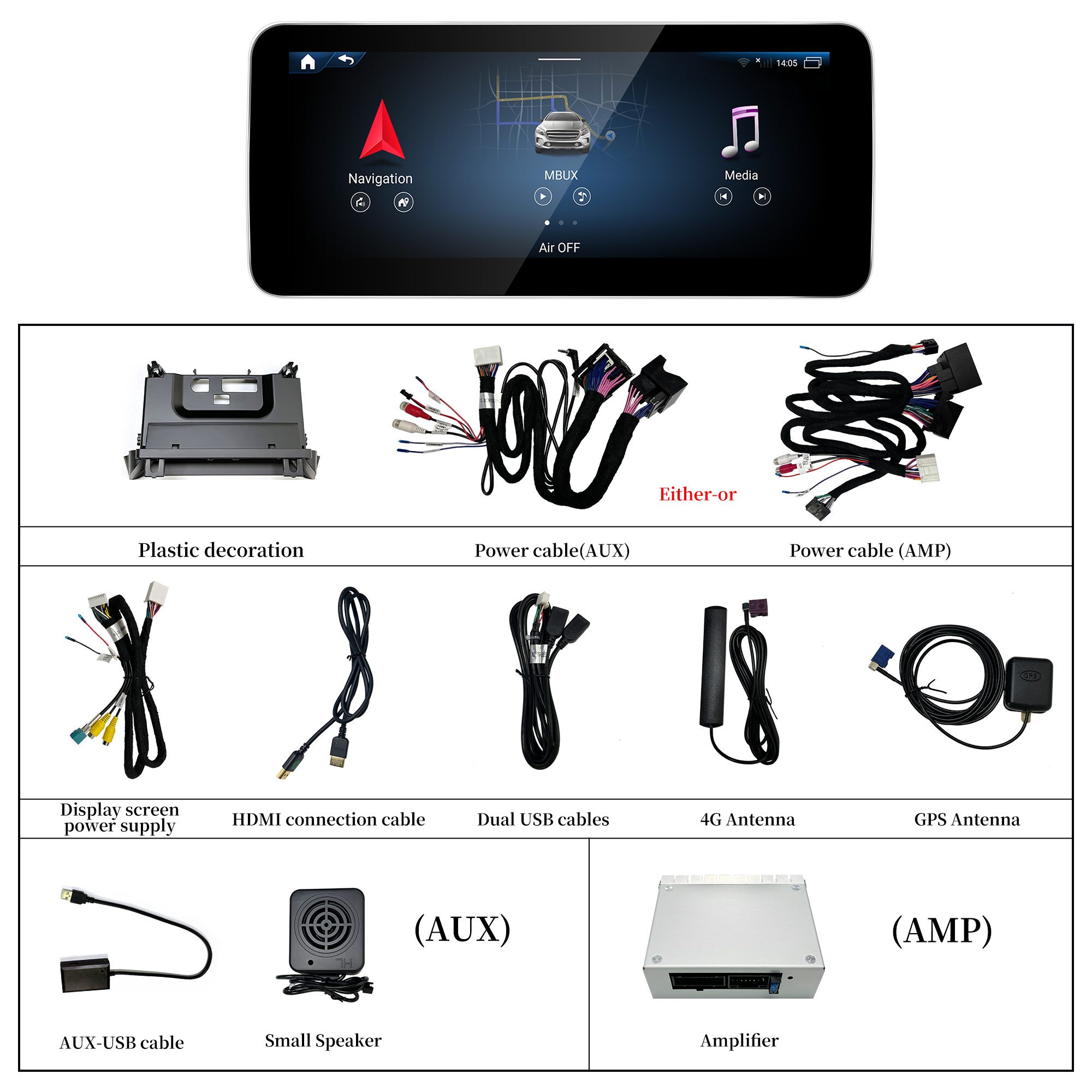 hualingan hla-1209-1 Mercedes V Class accessorise hualingan hla-1209-1 Mercedes V Class accessorise