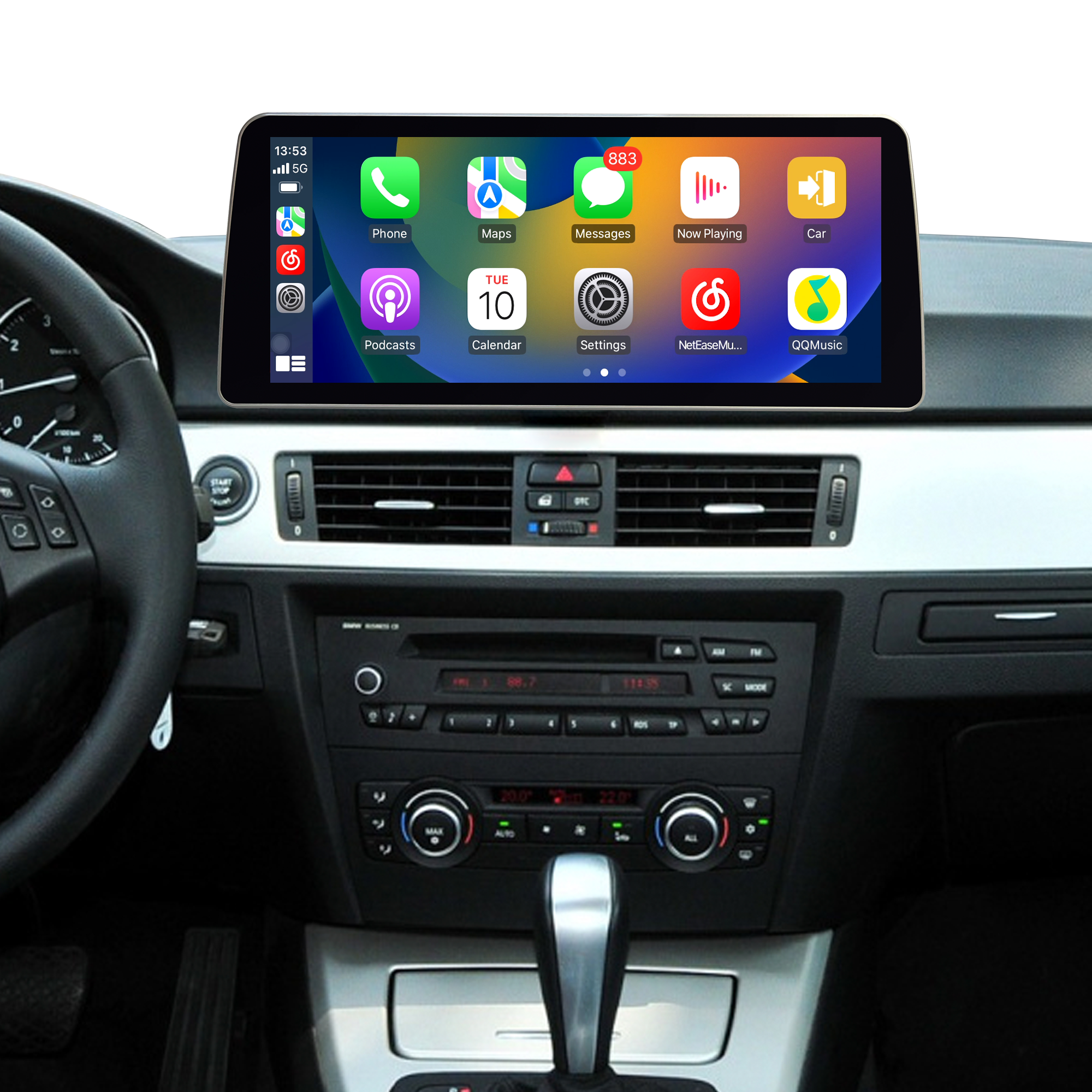 hualingan hla-1223 BMW E90 E91 E92 E93 apple carplay hualingan hla-1223 BMW E90 E91 E92 E93 apple carplay