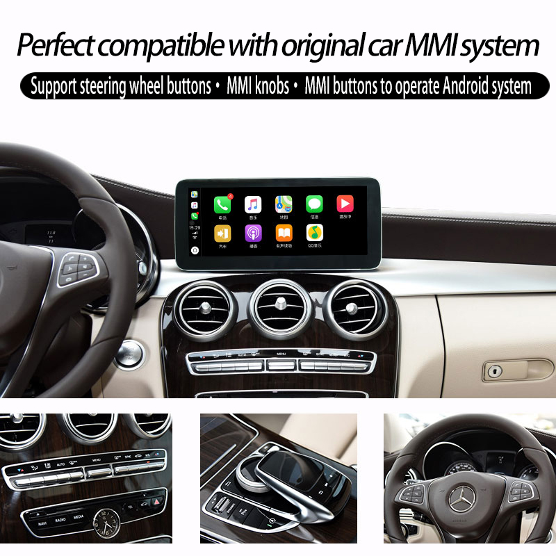 Mercedes Benz V-Class X-Class 10.25" Anti-Glare Android China Car DVD GPS Navigation Wireless CarPlay / Andrio Auto