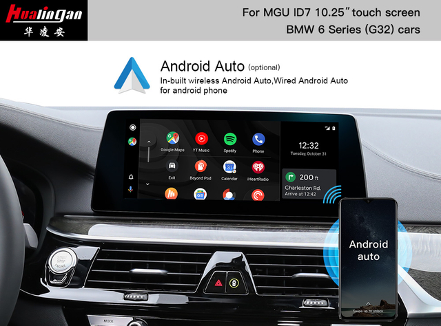 BMW 6 Series G32 Apple CarPlay Retrofit IDrive 7.0 CarPlay Ai BOX Android 12 Car Ai BOX