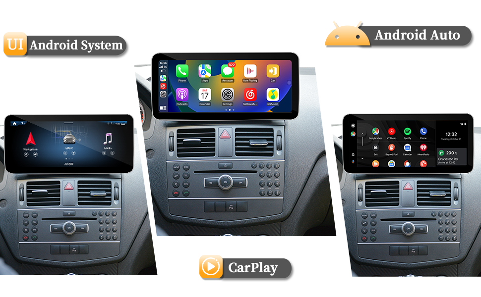 hualingan hla-1008 hla-1208 Mercedes C Class W204 NTG 4.0 android android auto apple carplay hualingan hla-1008 hla-1208 Mercedes C Class W204 NTG 4.0 android android auto apple carplay