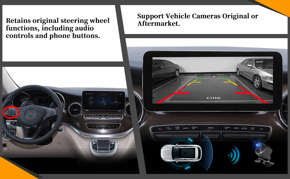 hualingan hla-1260-2 Mercedes Benz V MBUX ntg 6.0 Vehicle Cameras 2 hualingan hla-1260-2 Mercedes Benz V MBUX ntg 6.0 Vehicle Cameras 2