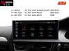 for Audi A4 S4 RS4 B8 RHD Concert Symphony 12.3” Blu-Ray Touchscreen GPS Navigation Apple CarPlay Fullscreen Android Auto Mirroring Obd2 Scanner 4G Wifi 