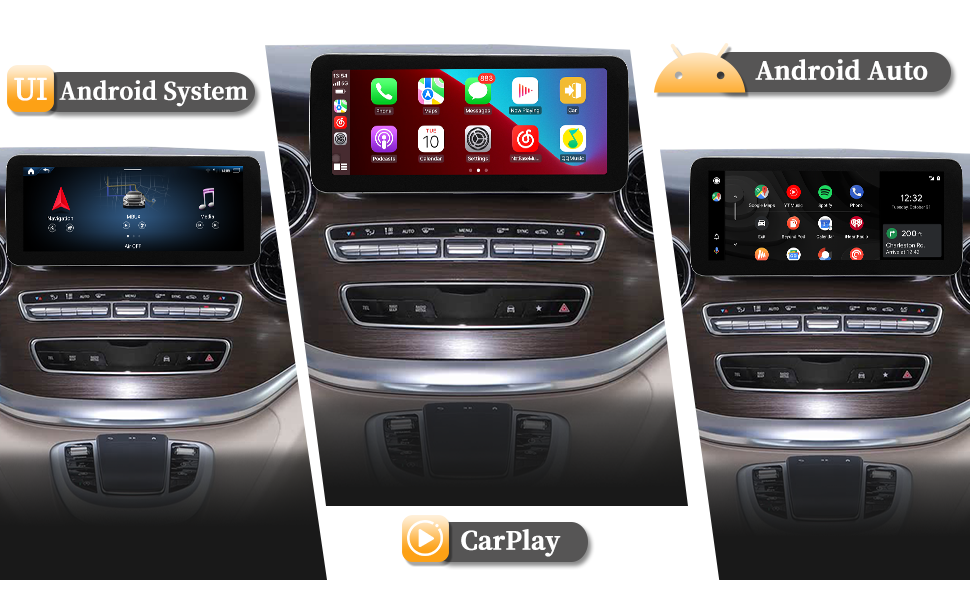 hualingan hla-1260-2 Mercedes Benz V MBUX ntg 6.0 3 in 1 hualingan hla-1260-2 Mercedes Benz V MBUX ntg 6.0 3 in 1