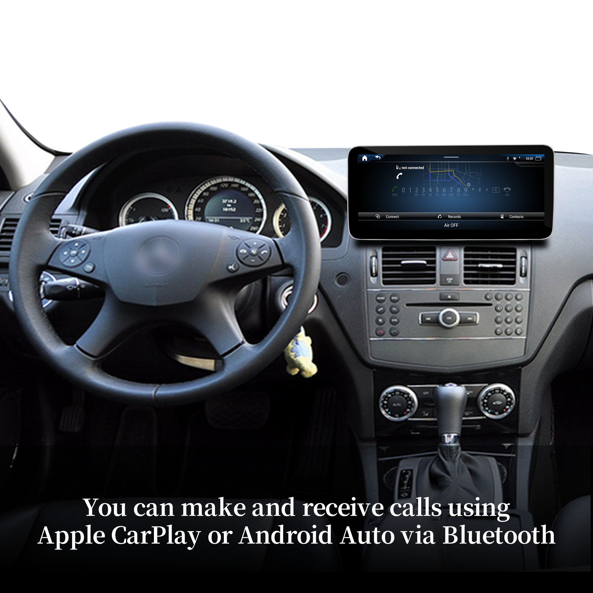 hualingan hla-1008 hla-1208 Mercedes C Class W204 NTG 4.0 BT hualingan hla-1008 hla-1208 Mercedes C Class W204 NTG 4.0 BT