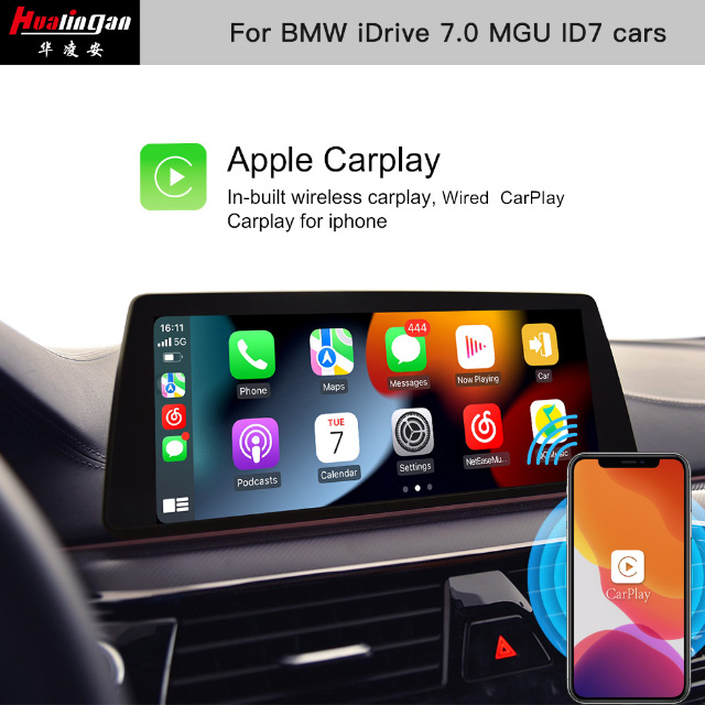 for BMW 3er (G20) iDrive 7 Aftermarket Stereo Updated Apple CarPlay Navigation Android Car Sterios HD Video Yuotube 