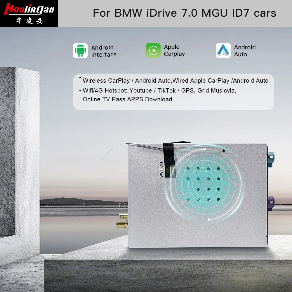 for BMW X5 (G05) iDrive 7.0 Autoradio Car Stereo Apple Carplay & Android Auto DAB + GPS Live Navigation 