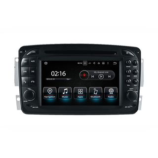 Hualingan for Mercedes W168 W203 C208 W208 W163 Radio Stereo Head Unit Autoradio Multimedia Upgrade 6.2"TouchScreen DVD Apple CarPlay Android Auto Replacement Aftermarket Navigation Android Bluetooth
