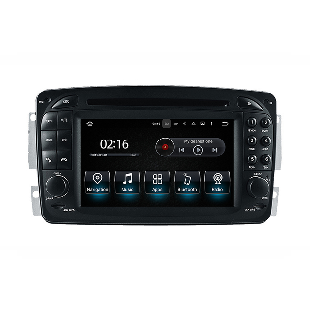 Hualingan for Mercedes W168 W203 C208 W208 W163 Radio Stereo Head Unit Autoradio Multimedia Upgrade 6.2"TouchScreen DVD Apple CarPlay Android Auto Replacement Aftermarket Navigation Android Bluetooth