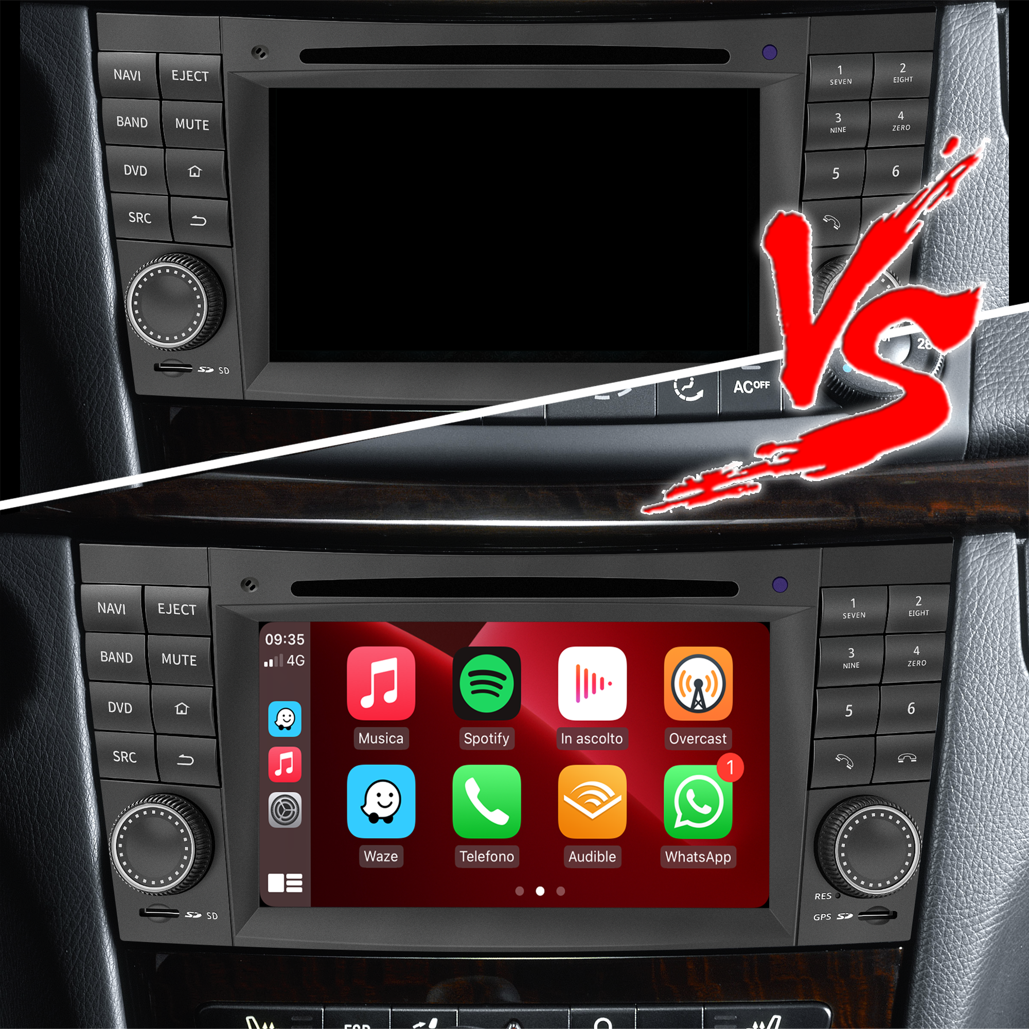 Hualingan hla-8797 Mercedes W211 S211 W219 C219 W463 Radio PK Hualingan hla-8797 Mercedes W211 S211 W219 C219 W463 Radio PK