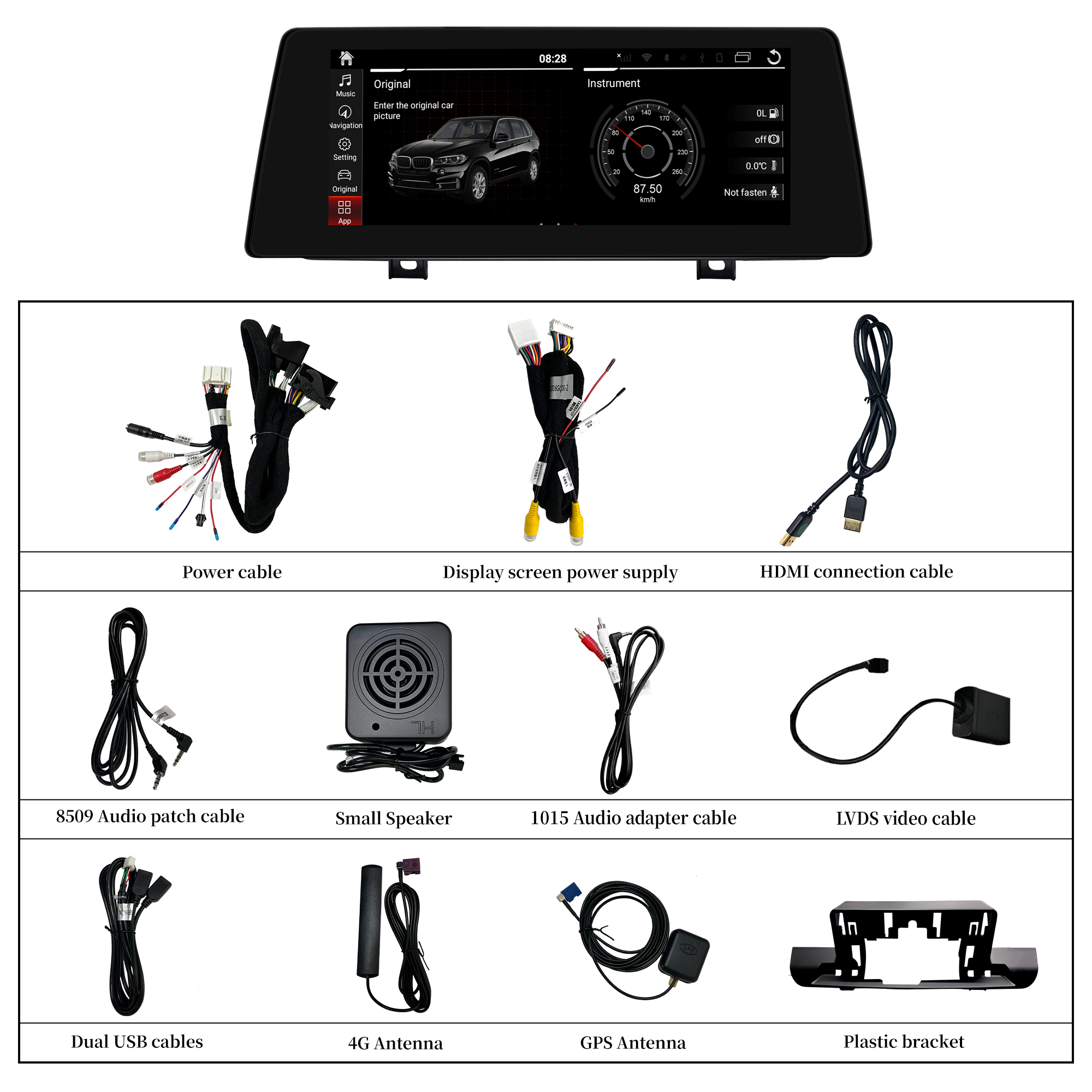 Hualingan HL-1044 BMW 2 Series F45 F46 EVO Accessories Hualingan HL-1044 BMW 2 Series F45 F46 EVO Accessories