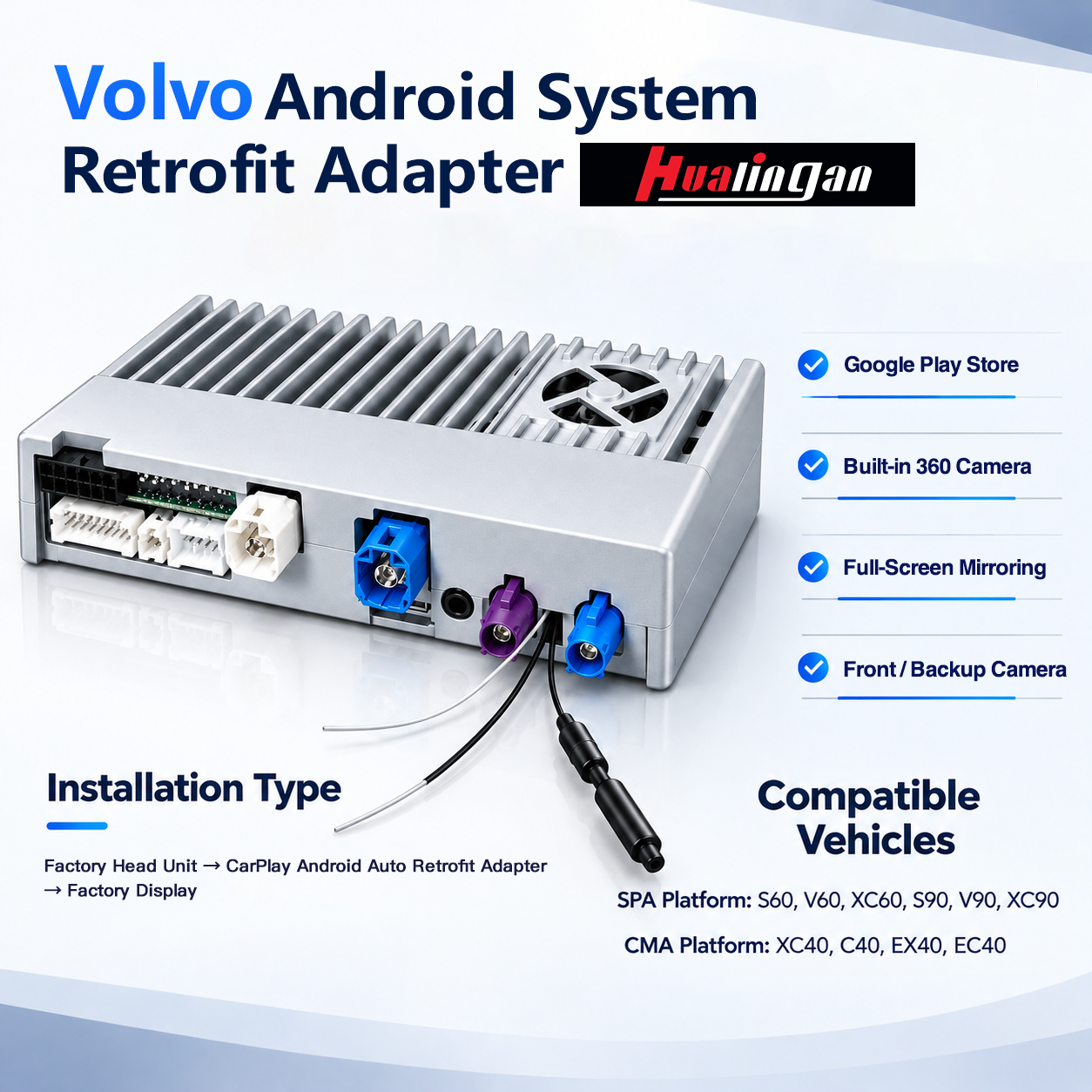 HL-601 Hualingan Volvo Android System HL-601 Hualingan Volvo Android System