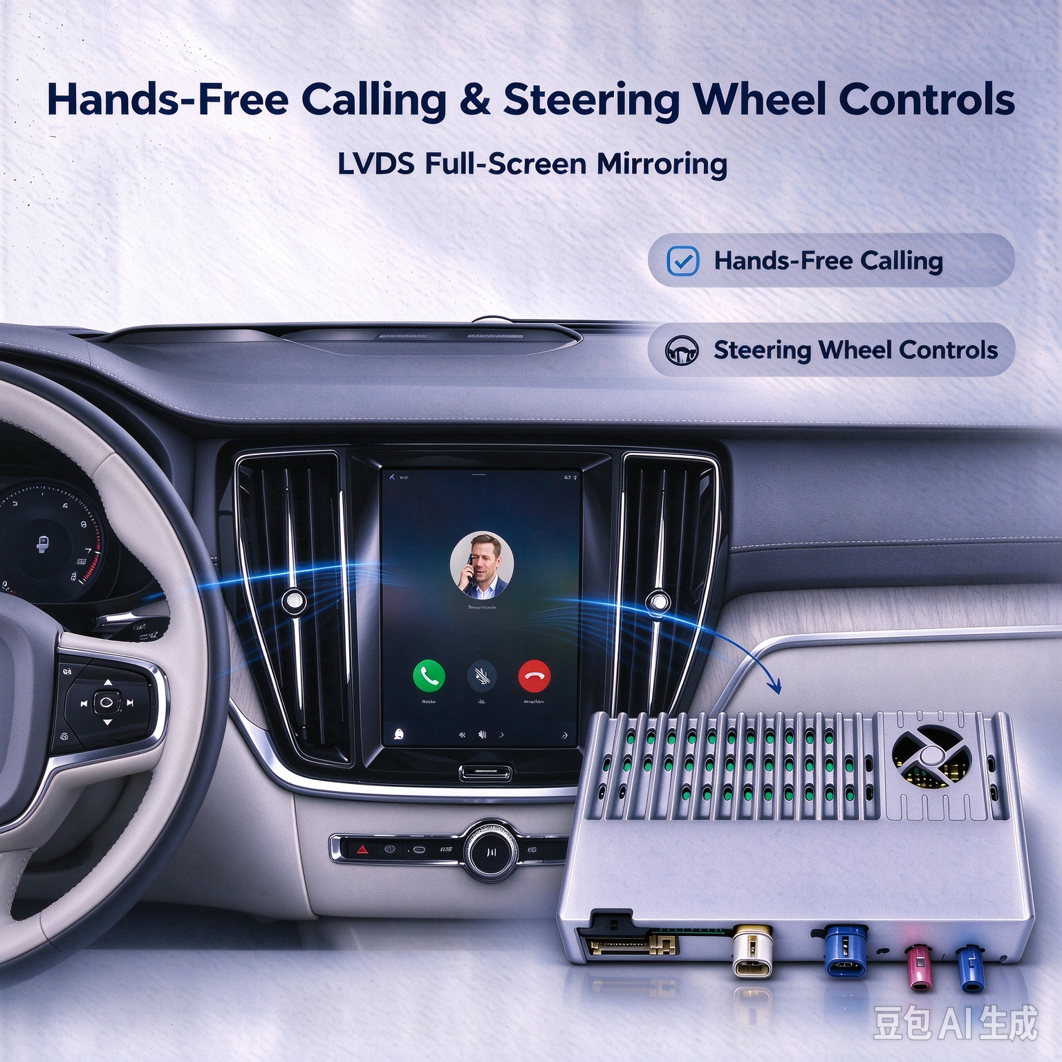 Hualingan Volvo XC60 S60 V60 Wireless CarPlay Adapter BT Calls Hualingan Volvo XC60 S60 V60 Wireless CarPlay Adapter BT Calls