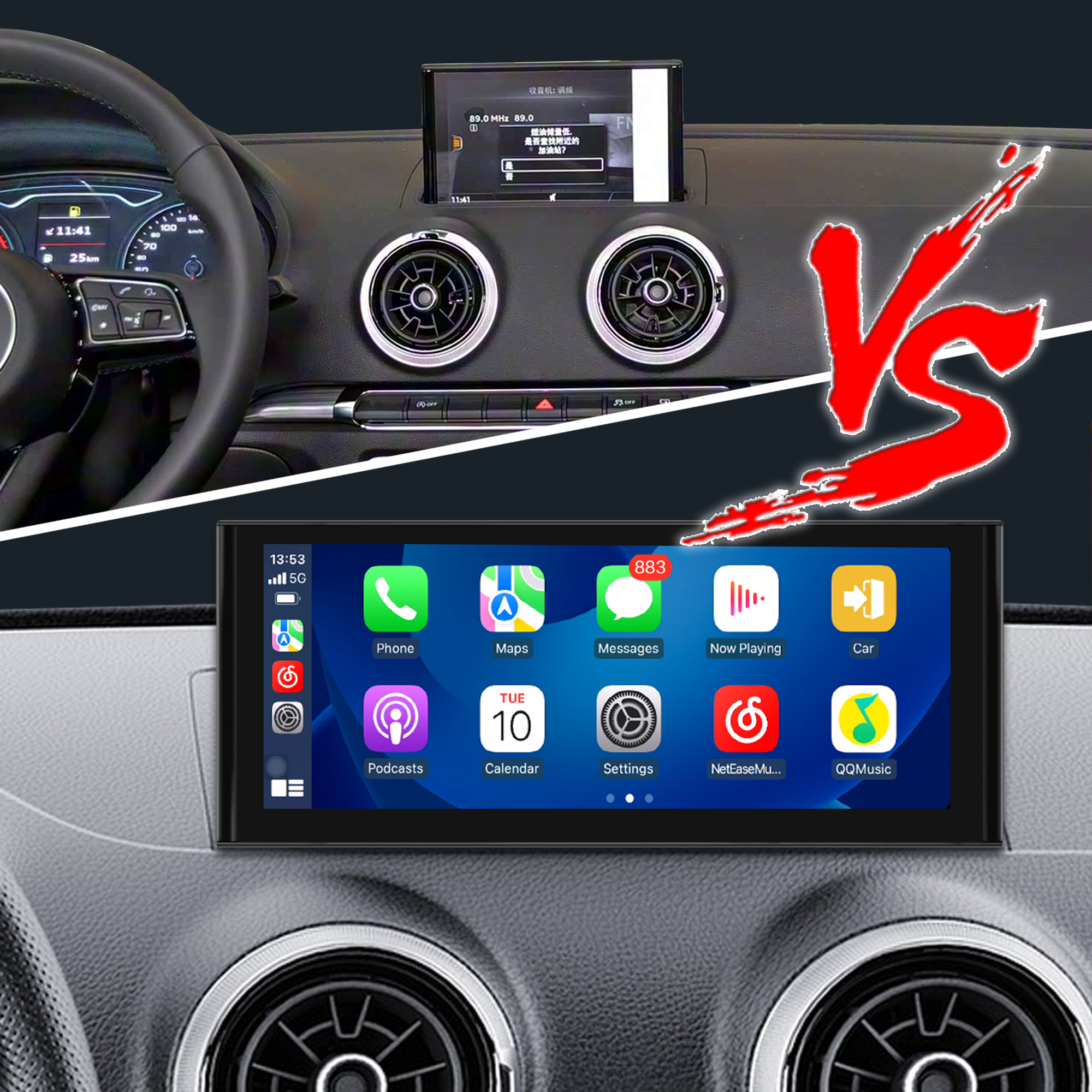 Hualingan HL-1066 HL-1266 A3 S3 RS3 8V VS Hualingan HL-1066 HL-1266 A3 S3 RS3 8V VS