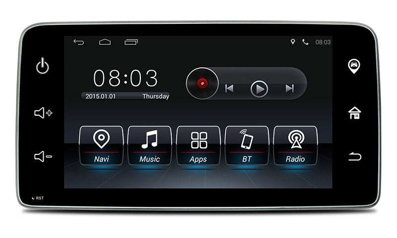 9"Anti-Glare Smart 2015 radio navigation car stereo android carplay