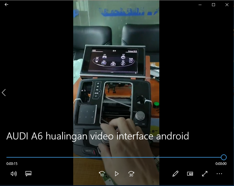 Audi A6 A7 (2012---2015) Original car screen 6 .5"8" Upgrade android 8.0 octa core 4+32g or 4+64g multimedia video interface 