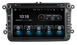 8"carplay Car Dvd Gps Volkswagen Android 9.0 Dvd Navigation Wifi Connection,4g Internet Carplay Auto