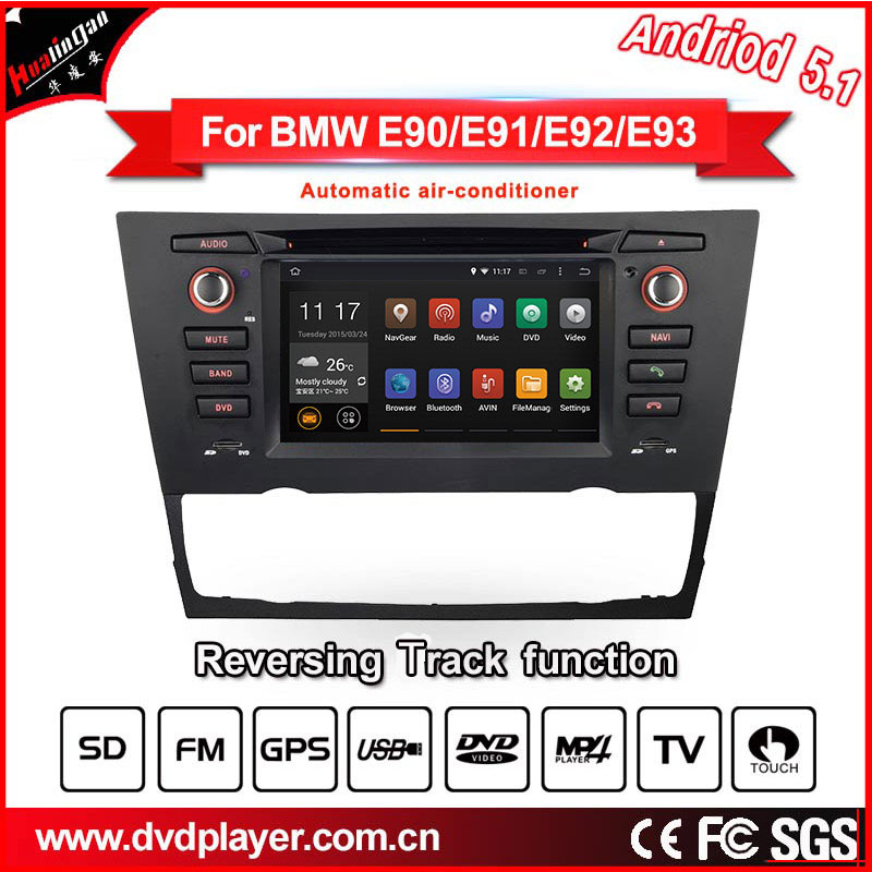 Hualingan BMW 3 Series E90 E91 E92 E93 Android Radio Head Unit 6.2 Inch TouchScreen Car Stereo Upgrade Car GPS Navigation Wireless Apple CarPlay Fullscreen Audroid Auto Wifi 4G Bluetooth
