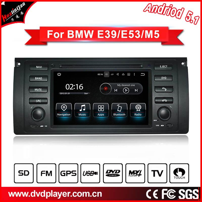 Hualingan BMW E39 E38 X5 E53 7 Inch Double Din Radio Touch Screen Head Unit Android Car Stereo Car GPS Navigation DVD Player Android 11 Wireless Apple CarPlay Fullscreen Audroid Auto
