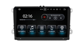 9"Carplay Volkswagen Beetle Caddy Tiguan Scirocco Android 9.0 Car Stereo DAB Wifi Carplay Auto 