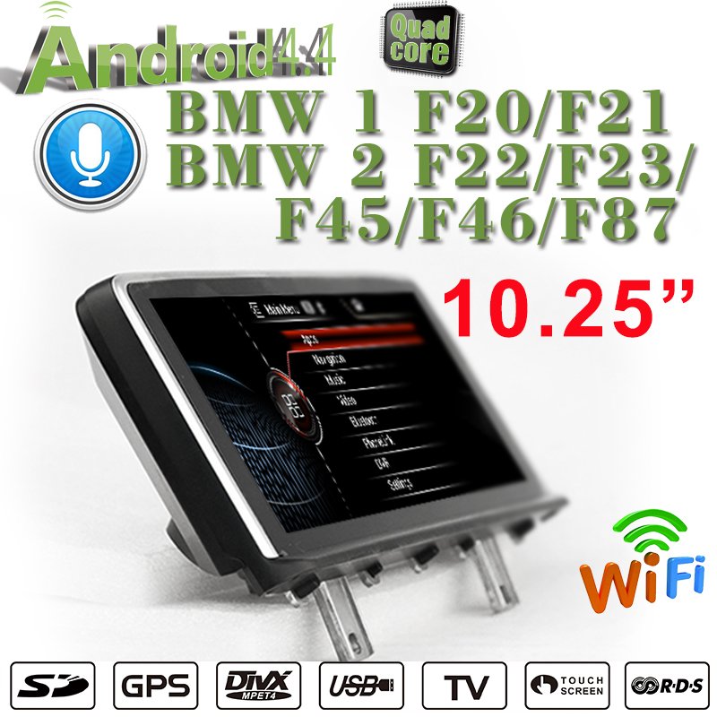 Bmw 1-series F20 F22 EVO 10.25"Android 8.0 Car Stereo 4G Internet 3 X USB - USB Bis Maximal 32GB