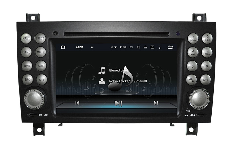 2+16G android 7.1car stereo for benz slk 3G or wifi Internet