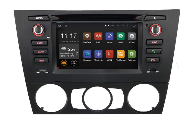 Hualingan BMW 3 Series E90 E91 E92 E93 Android Head Unit 2din Radio 6.2 Inch TouchScreen Car Stereo Upgrade Car GPS Navigation Wireless Apple CarPlay Fullscreen Audroid Auto Wifi 4G 