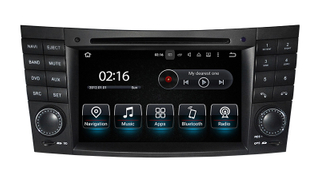 Hualinan Autoradio for Mercedes E/G/CLS/CLK W209 W211 W219 W463 Stereo Radio Head Unit Upgrade 7"Touch Screen DVD Apple CarPlay Android Auto Replacement Aftermarket GPS Navigation Bluetooth Multimedia