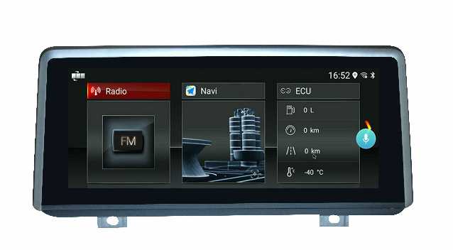 Hualingan BMW 1 Series F20 F21 BMW 2 Series F22 F23 NBT Android 10.25 Inch TouchScreen Wireless Apple CarPlay Upgrade Full Screen Mirroring Android Auto Car Multimedia GPS Navi Wifi