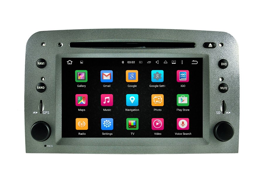 Hualingan Alfa Romeo 147 Alfa Romeo GT Android Radio Head Unit 6.2 Inch TouchScreen Car Stereo Upgrade Car GPS Navigation DVD Car Player Wireless Apple CarPlay Fullscreen Audroid Auto