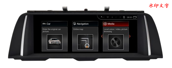 Hualingan For BMW 5 series,NBT system,10.25 inch Android car multimedia system MTK Core 4G internet 64G storage WIFI Carplay
