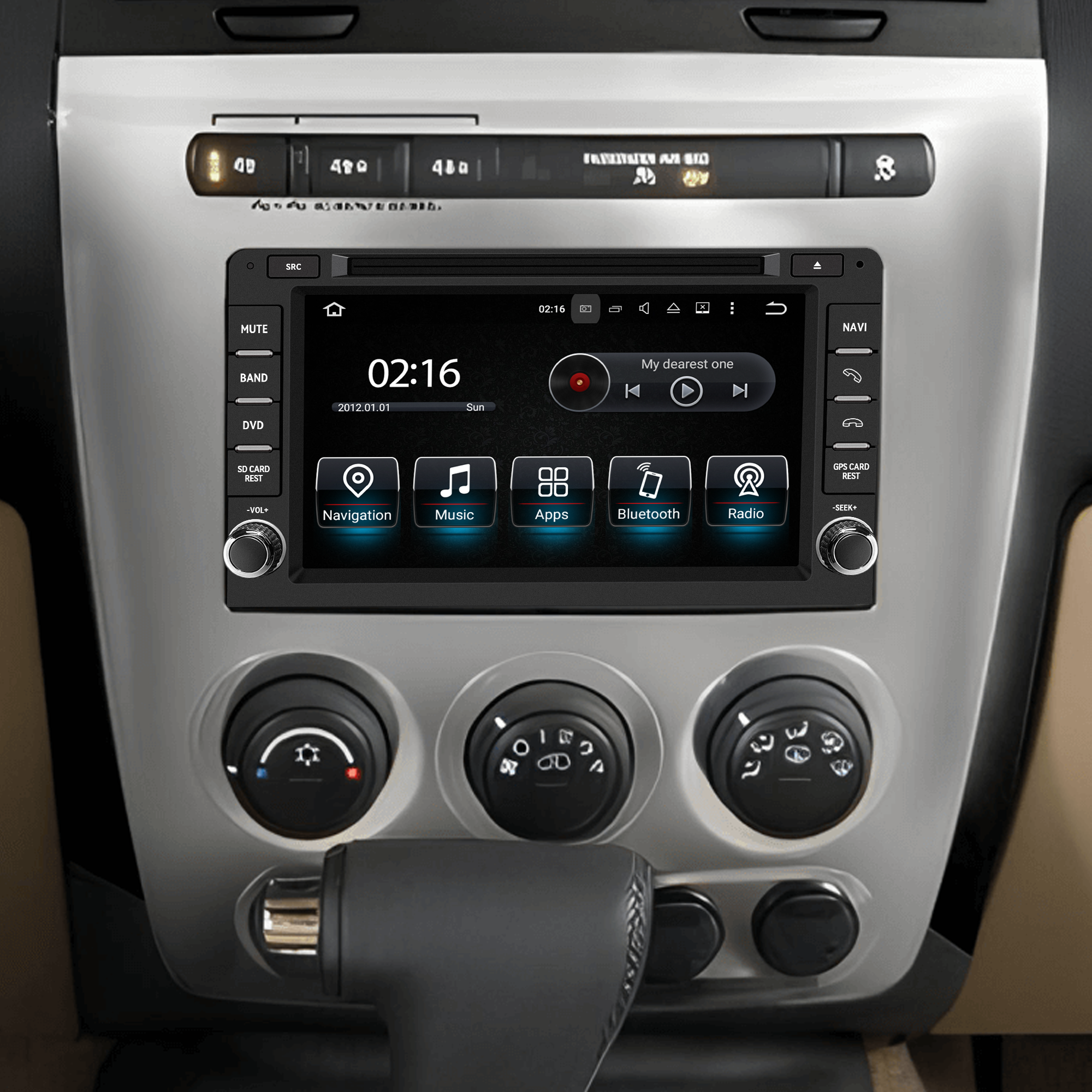 Hummer H3 Apple CarPlay Upgrade 7 Inch Touch Screen Autoradio Car Stereo Android Auto Netflix Spotify Android 13 Navigation Pluto TV Max Disney+ Backup Cameras DVD WiFi Xiaohongshu
